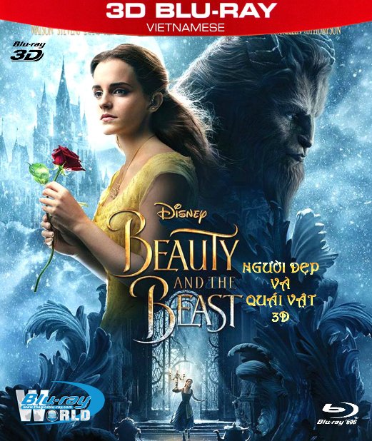 Z225.Beauty and the Beast 2017 - Người Đẹp Và Quái Vật 3D50G (DTS-HD MA 7.1)